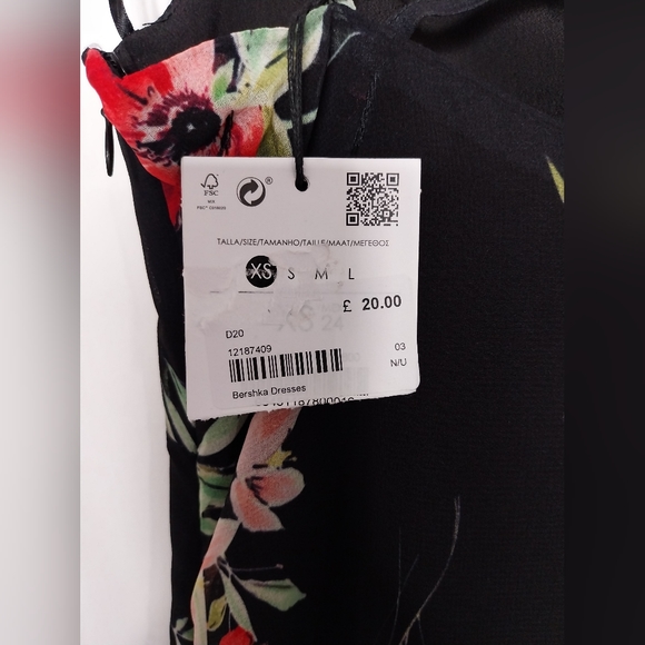 Womans floral dress - Picture 4 of 5